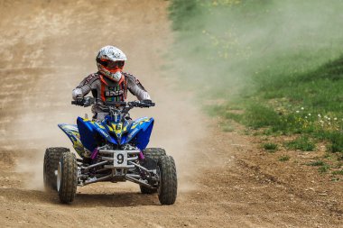 Warching, Almanya - 29 Haziran 2019 Motocross eğitimi