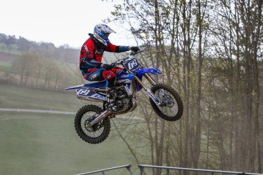 Warching, Almanya - 29 Haziran 2019 Motocross eğitimi
