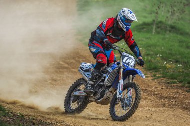 Warching, Almanya - 29 Haziran 2019 Motocross eğitimi