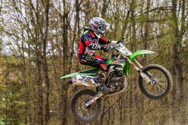 Warching, Almanya - 29 Haziran 2019 Motocross eğitimi