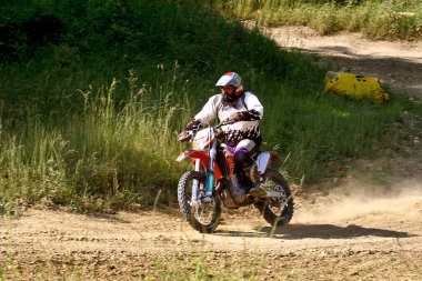 Warching, Almanya - 29 Haziran 2019 Motocross eğitimi