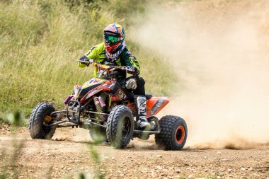 Warching, Almanya - 29 Haziran 2019 Motocross eğitimi