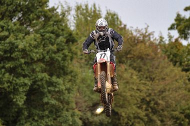 Windsberg, Almanya - 29 Haziran 2019 Motocross eğitimi Windsberg Almanya