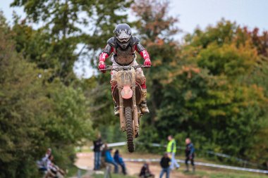 Windsberg, Almanya - 29 Haziran 2019 Motocross eğitimi Windsberg Almanya