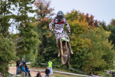 Windsberg, Almanya - 29 Haziran 2019 Motocross eğitimi Windsberg Almanya
