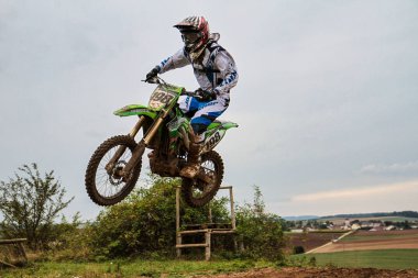 Windsberg, Almanya - 29 Haziran 2019 Motocross eğitimi Windsberg Almanya