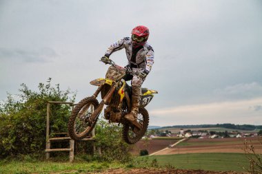 Windsberg, Almanya - 29 Haziran 2019 Motocross eğitimi Windsberg Almanya