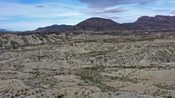 Badlands Abanilla Mahoya Murcia Region Spain — Stok Video