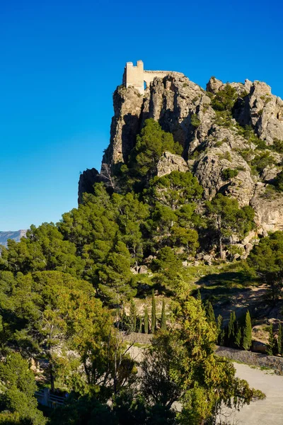 Castillo Medieval Cieza Provincia Murcia España — Foto de Stock