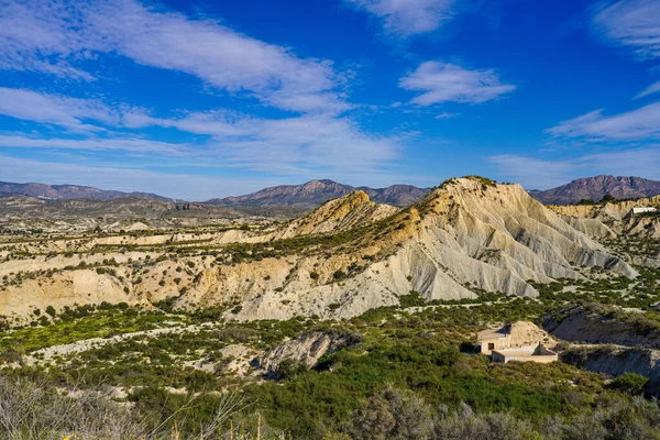 Badlands Van Abanilla Mahoya Regio Murcia Spanje — Stockfoto