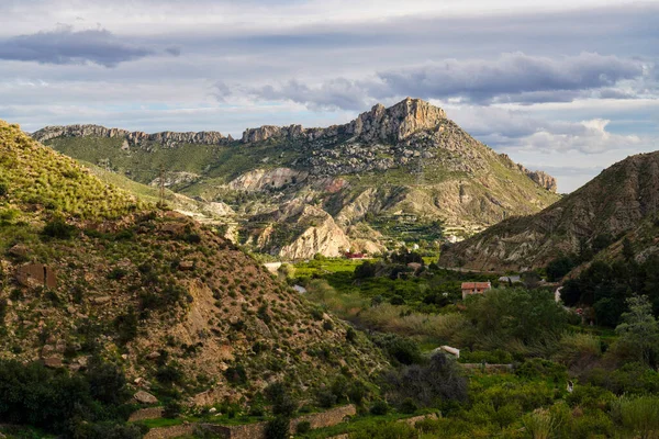 Landschap Uitzicht Bergen Van Ojos Vallei Van Ricote Murcia Regio — Stockfoto