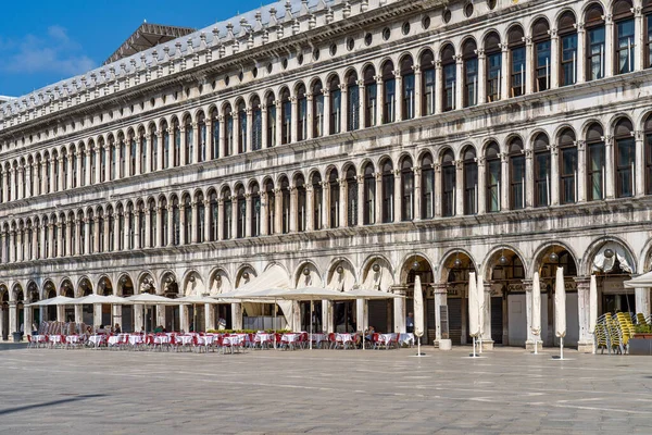 Una Hermosa Vista Una Plaza San Marco Venecia Italia Europa —  Fotos de Stock