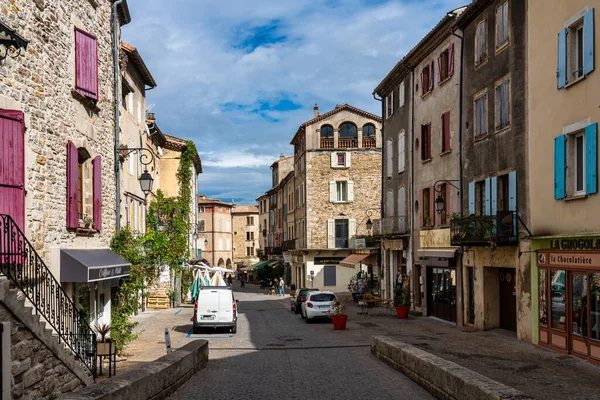 Les Vans Frankreich September 2020 Blick Auf Das Dorf Les — Stockfoto