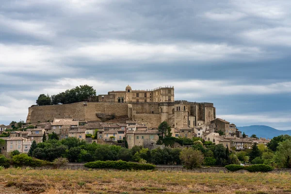 Grignan Francia Septiembre 2020 Grignan Chateau Departamento Drome Francia Castillo —  Fotos de Stock