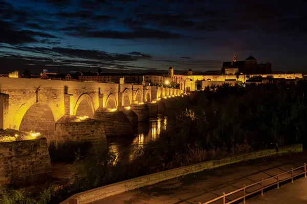 Cordoba Španělsko Října 2019 Mezquita Catedral Puente Romano Mešita Katedrála — Stock fotografie