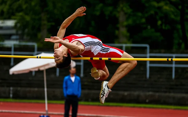 Ratisbona Alemania Julio 2019 Evento Salto Altura Del Campeonato Bávaro — Foto de Stock