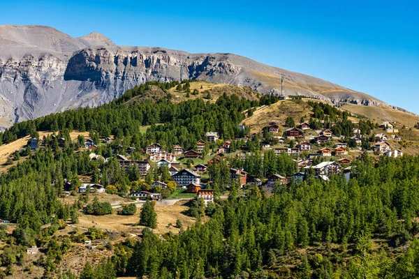 Valberg Yakınlarındaki Mercantour Ulusal Parkı Nın Panoramik Manzarası Fransız Alpleri — Stok fotoğraf