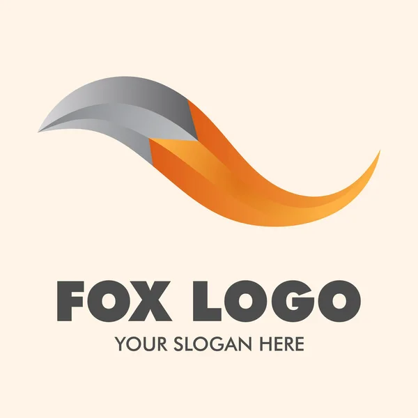 Fox Logo Wektor Inspiracje — Wektor stockowy