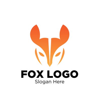 Fox logosu designisolate arka plan  