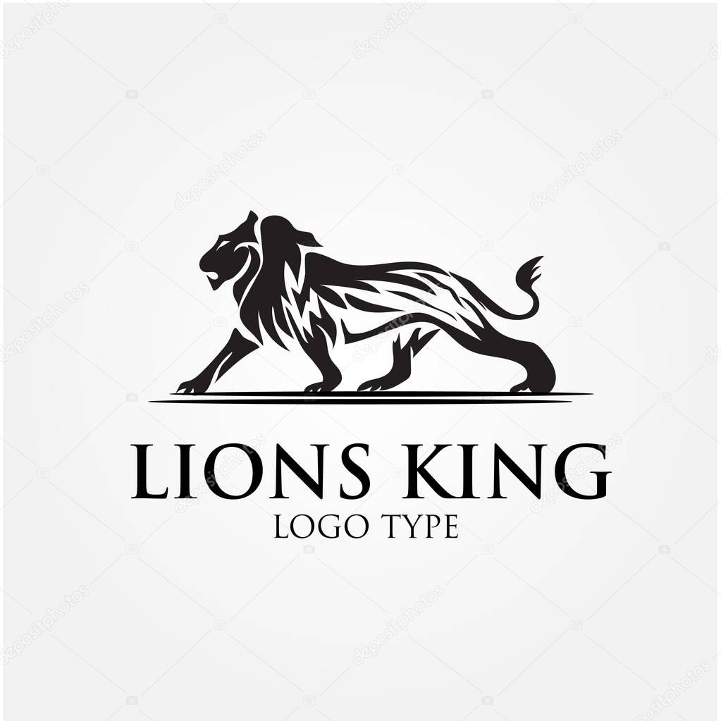 KING LION LOGO DESIGNS