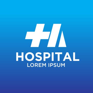Hastane logo tasarımları arka plan