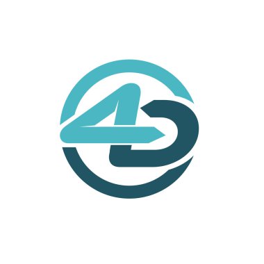 4 logo tasarımları arka plan