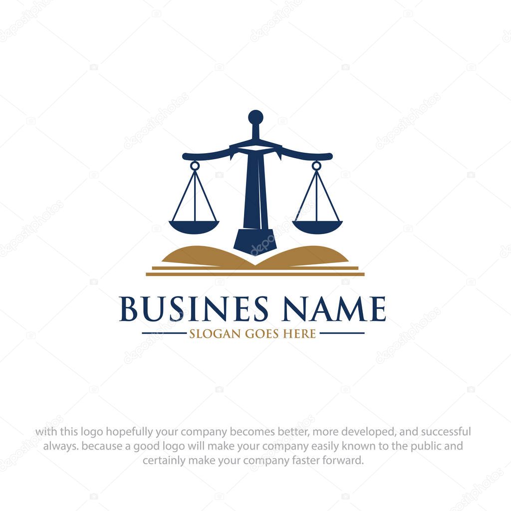 Books law logo designs