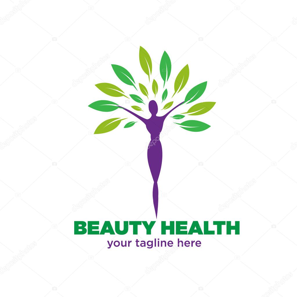 Beauty health logo designs