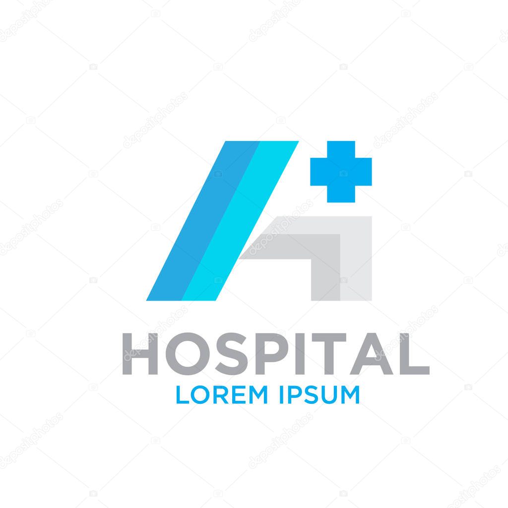 H a hospital logo designs
