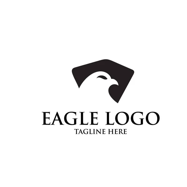 Logotipo Águia Desenhos Simples — Vetor de Stock