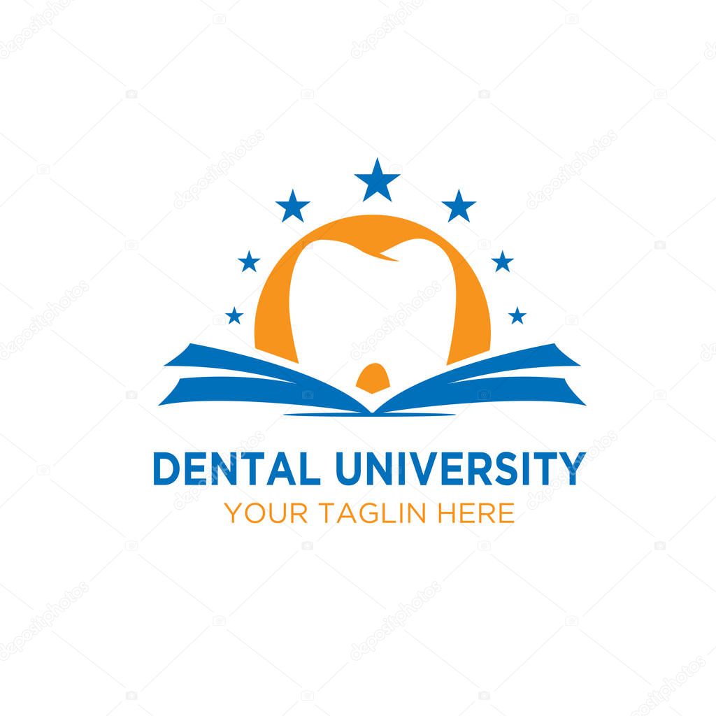 Dental university logo designs