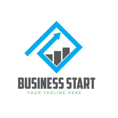 iş büyümek başlangıç logo tasarımları