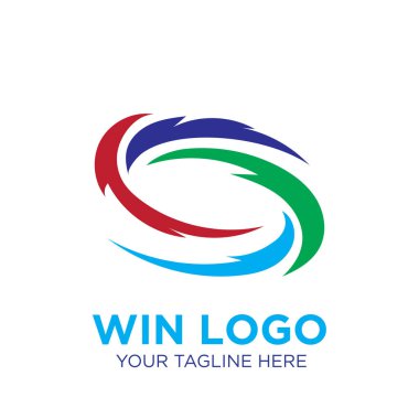 rüzgar logosu modern simge tasarımları