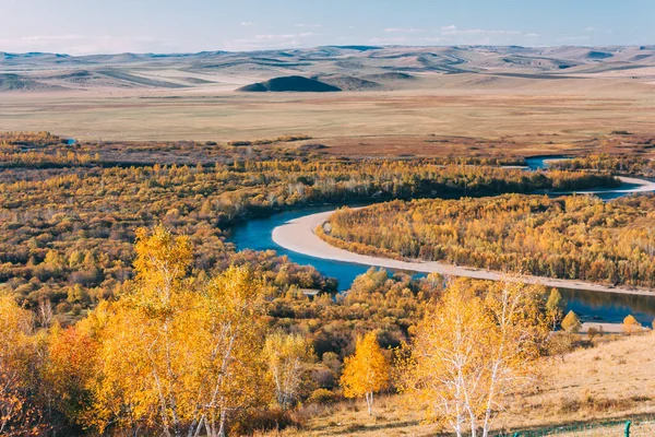 Moutain Inner Mongolia Hulun Buir River Genhe Wetland Eergu Known — Stock Photo, Image