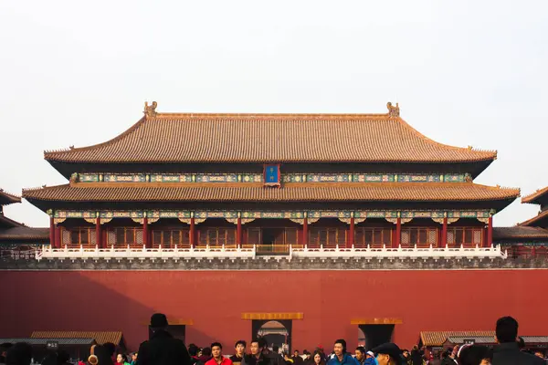 16 Jan, 2015, Beijing, Kina, den förbjudna staden (Palace Museum) — Stockfoto