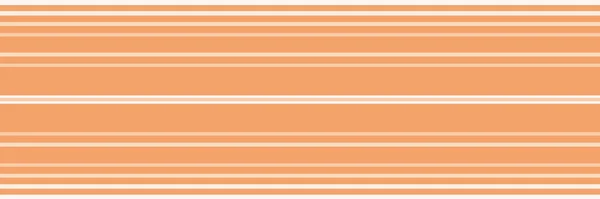 Класична векторна смуга безшовна рамка. Прапор теплого персикового кольору і кремовий білий. Лінійний горизонтальний смугастий геометричний фон. Складний дизайн для стрічки, оздоблення, обрізки, літа, тропічного одягу — стоковий вектор