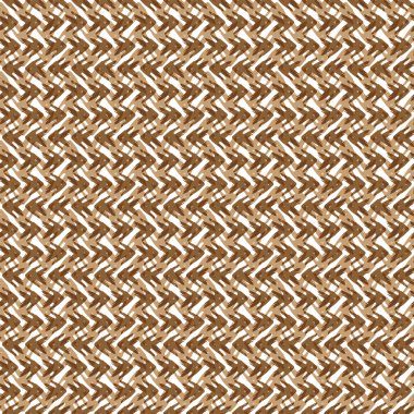 Vektör kabile ok stili grunge pürüzsüz desen arka planı. Boya işçiliği, kahverengi ve beyaz desenli arkaplan. Hasır örgü kumaş ve ambalaj baskısı üzerinde yoğun etki yapar