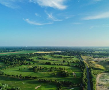 Golf sopasıyla'golf sahasında golf club