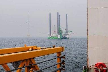 Rüzgar Park offshore enerji İnşaat