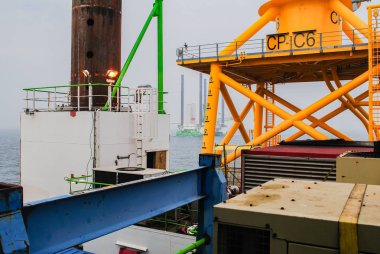 Rüzgar Park offshore enerji İnşaat