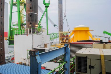 Rüzgar Park offshore enerji İnşaat