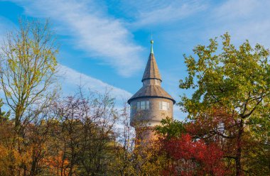 Yaprakları farklı bir renk sonbahar başında olsun.