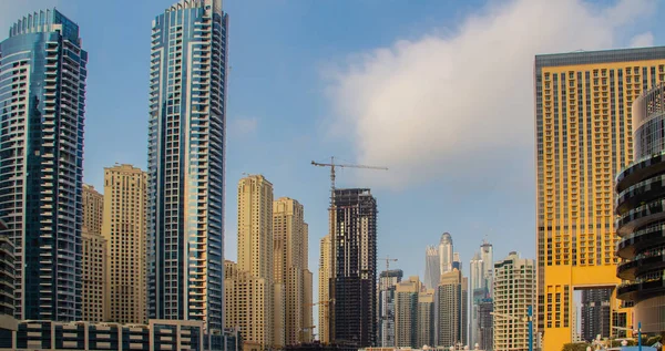 Skyline Dubai Del Giorno — Foto Stock