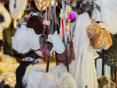 Kürk ve kürk satış Hamburg içinde belgili tanımlık Noel çarşı