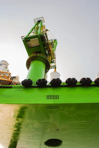 Wind Energiebedrijf Bouwt Een Windturbinepark België — Stockfoto