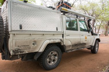 Zimbabve Güney Afrika off road araç