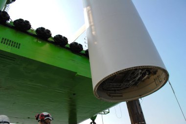 Windpark offshore enerji inşaatı