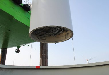Windpark offshore enerji inşaatı