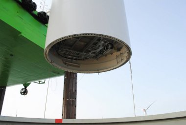 Windpark offshore enerji inşaatı