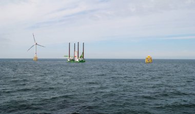 Windpark offshore enerji inşaatı